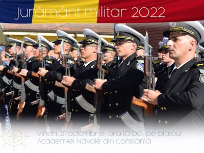 Ceremonia de depunere a jurământului militar 2022